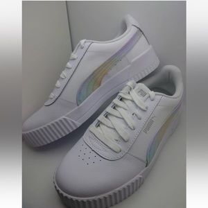 WOMEN'S PUMA CARINA L PRISMATIC SNEAKERS